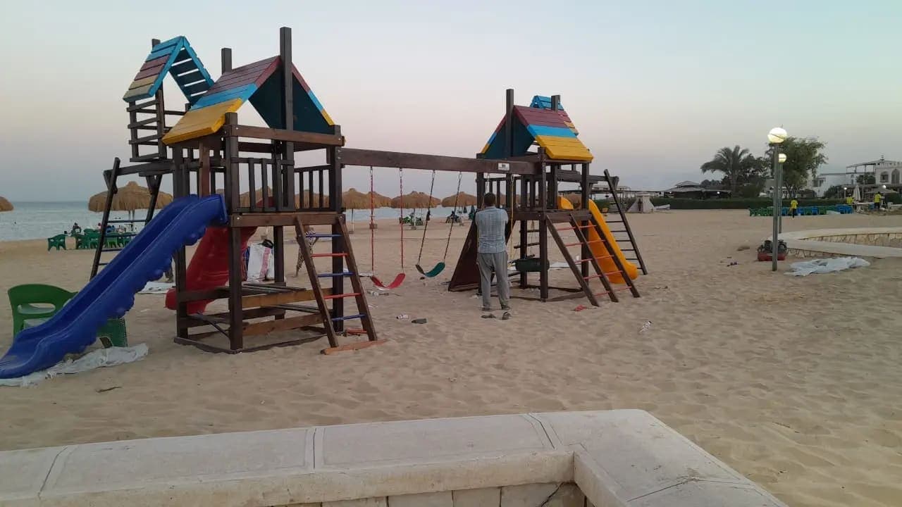 فيلا 3 غرف نوم مع جنينة في تيوليب العين السخنة